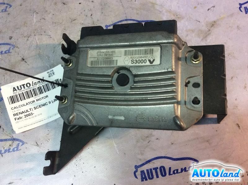 Calculator ECU Motor RENAULT SCENIC II (JM0/1_) 2003-2025 Cod 8200298463