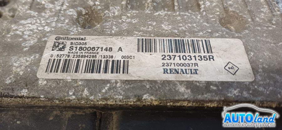 Calculator Ecu Motor RENAULT SCENIC III (JZ0/1_) 2009-2026 Cod 237103135R