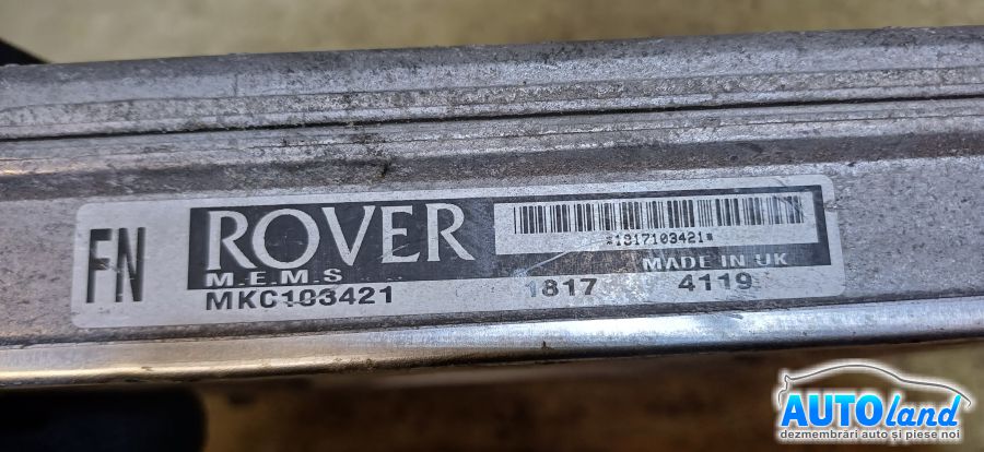 Calculator Ecu Motor ROVER 100 Cabriolet (XP) 1994-1998 Cod MKC103421