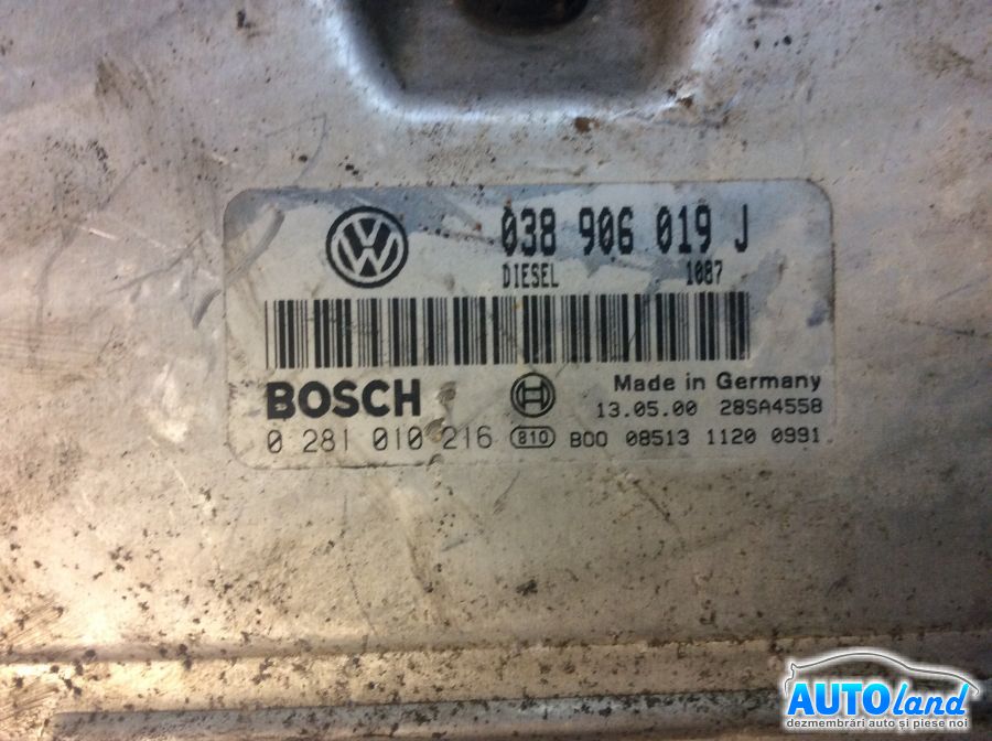 Calculator ECU Motor SEAT ALHAMBRA (7V8,7V9) 1996-2025 Cod 038906019J