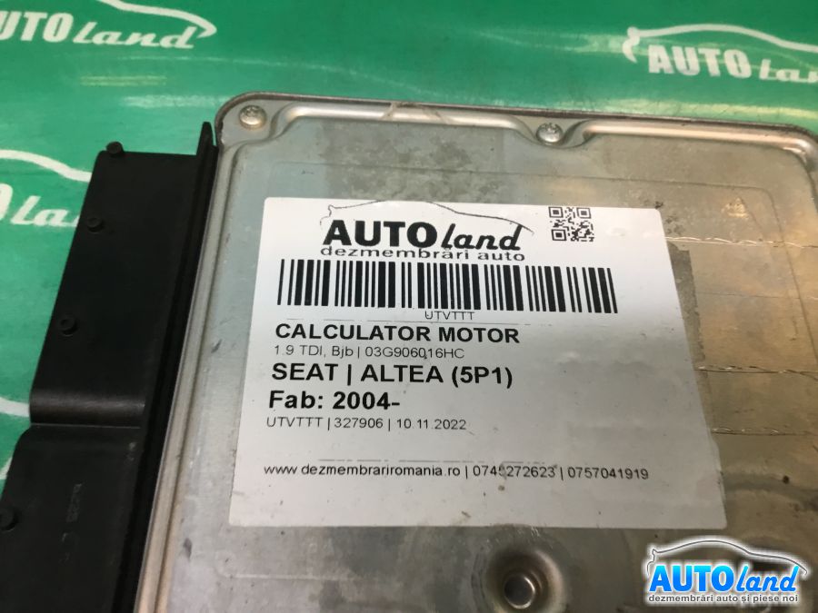 Calculator ECU Motor SEAT ALTEA (5P1) 2004-2025 Cod 03G906016HC