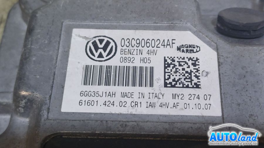 Calculator Ecu Motor SEAT IBIZA III (6L1) 2002-2009 Cod 03C906024AF