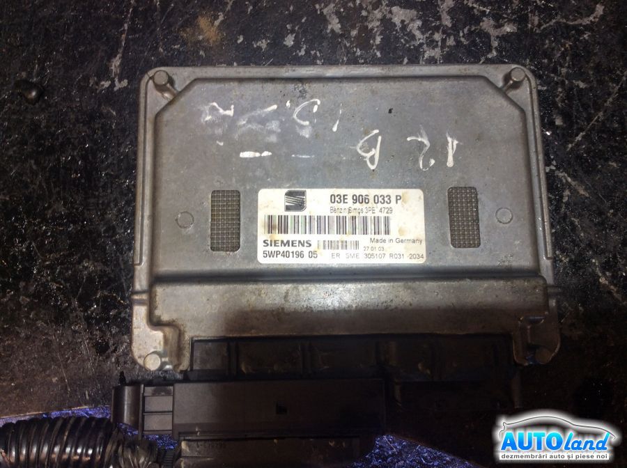 Calculator ECU Motor SEAT IBIZA IV (6J5,6P1) 2008-2017 Cod 03E906033P