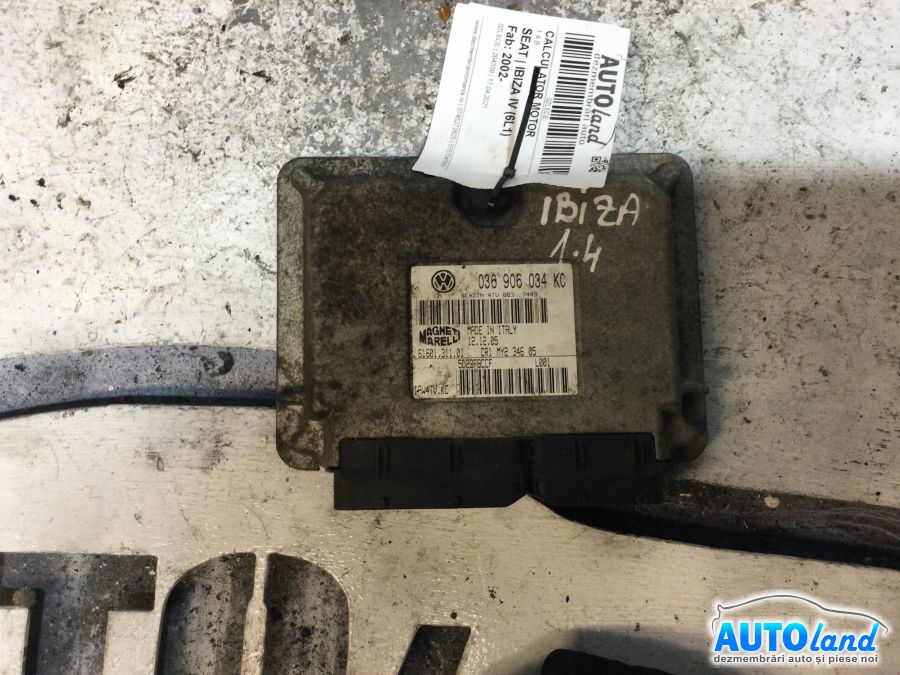 Calculator ECU Motor SEAT IBIZA IV (6J5,6P1) 2008-2017 Cod 036906034KC