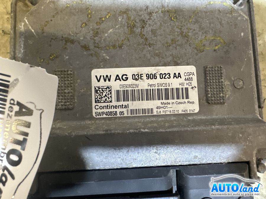 Calculator Ecu Motor SEAT IBIZA V (6J5) 2008-2025 Cod 03E906023AA