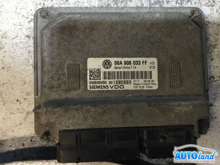 Calculator ECU Motor SEAT LEON (1P1) 2005-2013 Cod 06A906033FF