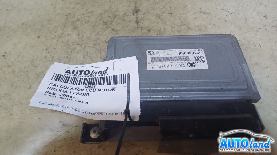 Calculator Ecu Motor SKODA FABIA 2006-2025 Cod 03E906019AD