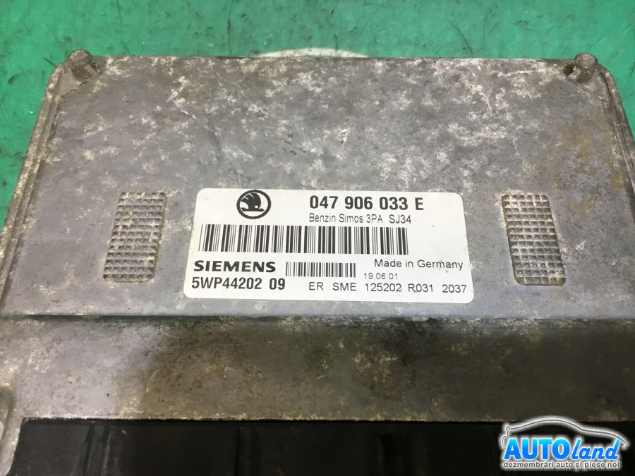 Calculator ECU Motor SKODA FABIA (6Y2) 1999-2025 Cod 047906033E