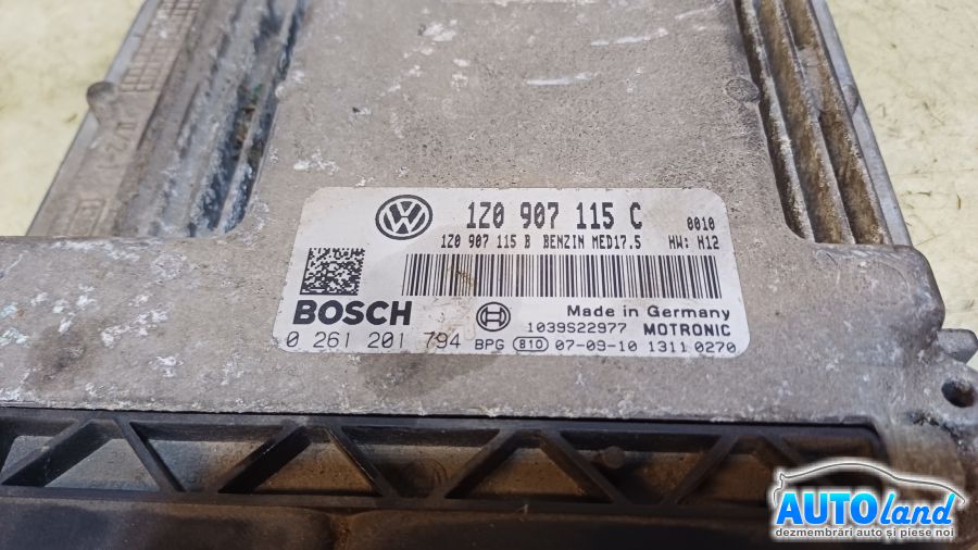 Calculator Ecu Motor SKODA OCTAVIA (1Z3) 2004-2025 Cod 1Z0907115C