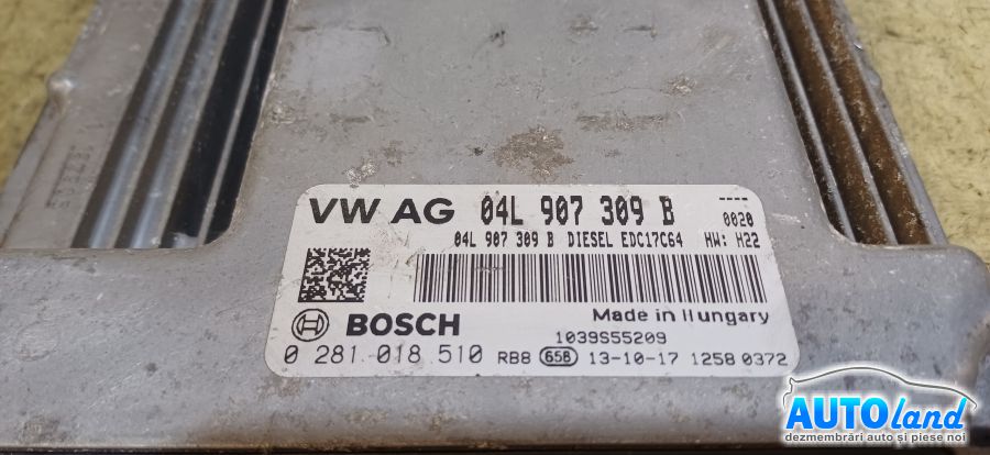 Calculator Ecu Motor SKODA Octavia III (facelift 2017) 2017-2019 Cod 04L907309B