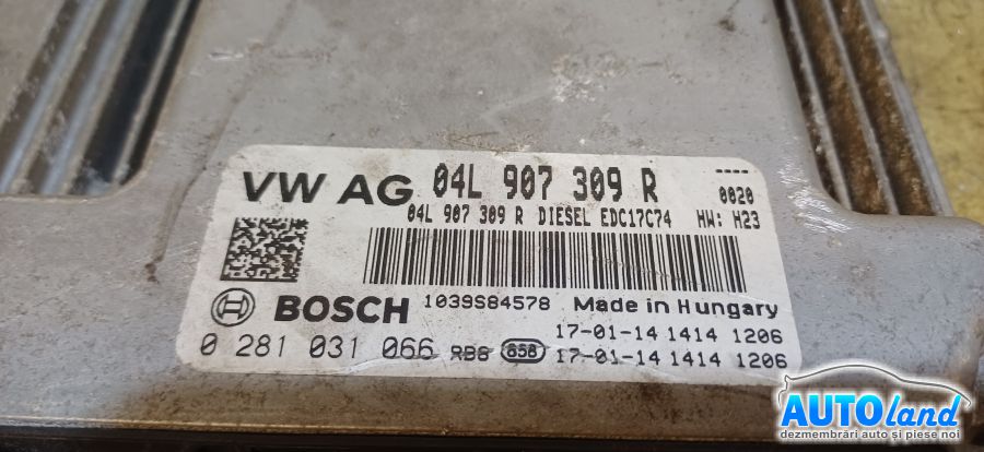 Calculator Ecu Motor SKODA Superb III (facelift 2019) 2019-2025 Cod 04L907309R