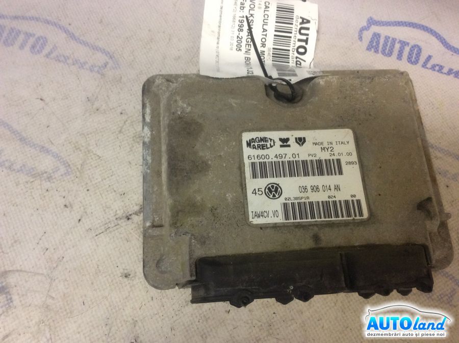 Calculator ECU Motor VOLKSWAGEN BORA (1J2) 1998-2005 Cod 036906014AN