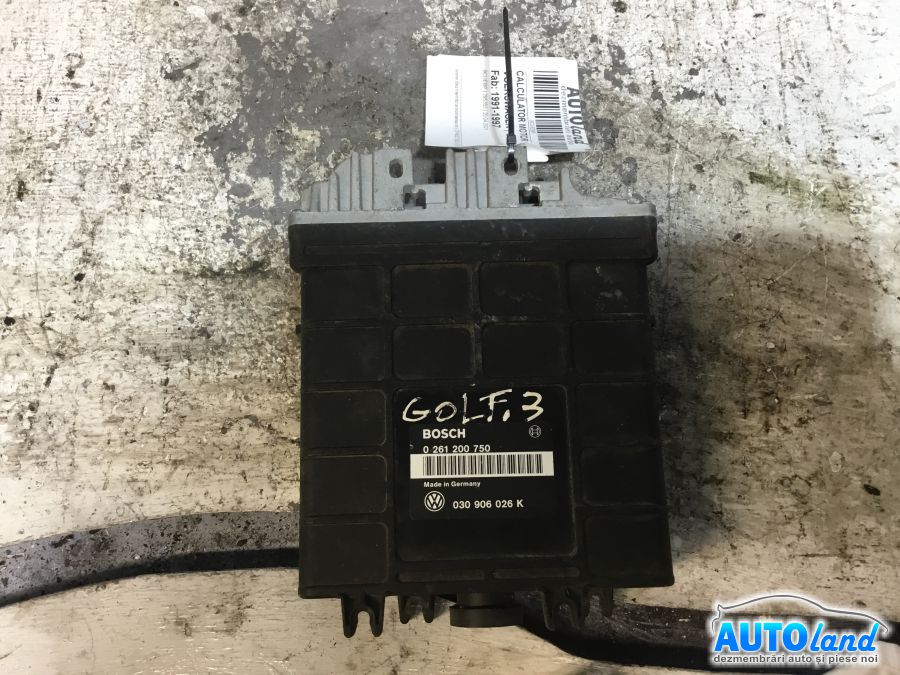 Calculator ECU Motor VOLKSWAGEN GOLF III (1H1) 1991-1997 Cod 0261200750
