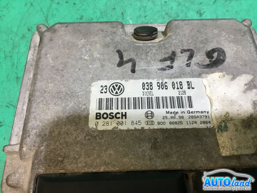 Calculator ECU Motor VOLKSWAGEN GOLF IV (1J1) 1997-2005 Cod 038906018BL
