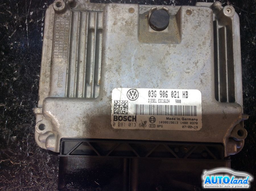 Calculator ECU Motor VOLKSWAGEN GOLF V (1K1) 2003-2025 Cod 03G906021HB