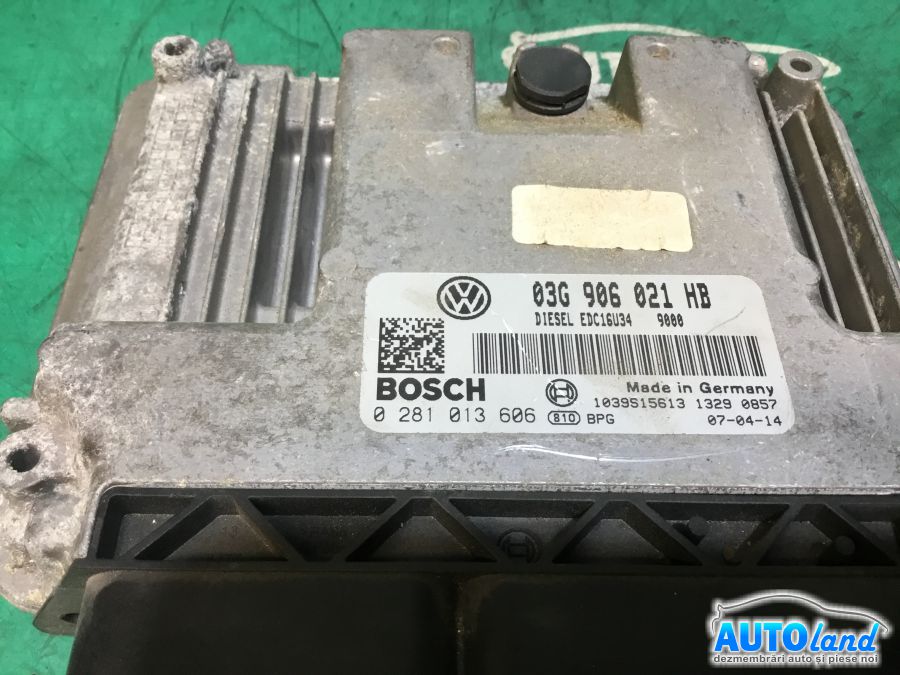 Calculator ECU Motor VOLKSWAGEN GOLF V (1K1) 2003-2025 Cod 03G906021HB