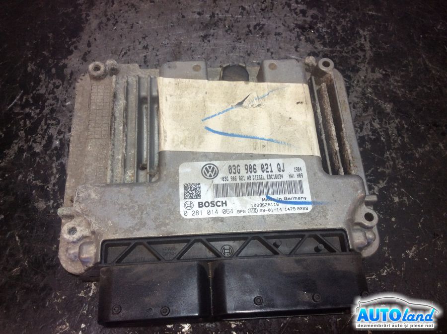 Calculator ECU Motor VOLKSWAGEN GOLF V (1K1) 2003-2025 Cod 03G906021QJ