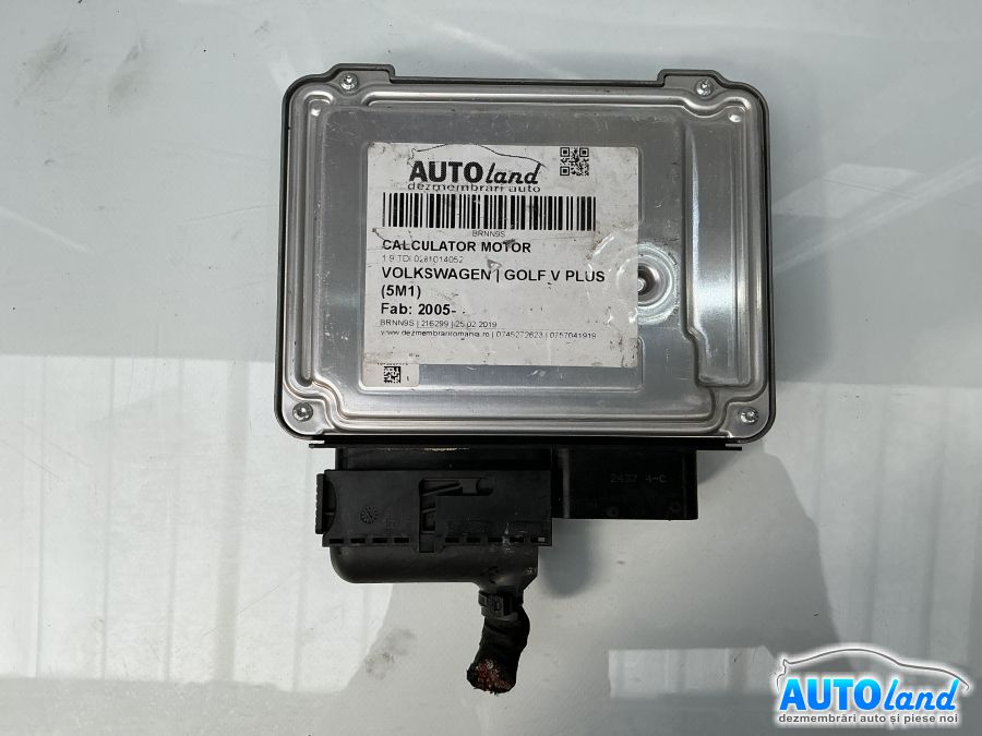 Calculator ECU Motor VOLKSWAGEN GOLF V PLUS (5M1) 2005-2025 Cod 03G906021QA