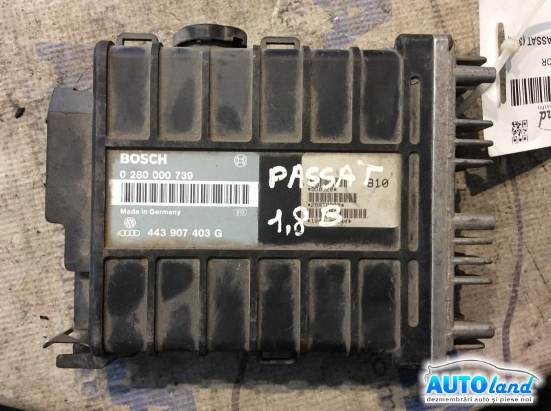 Calculator ECU Motor VOLKSWAGEN PASSAT (3A2,35I) 1988-1996 Cod 0280000739