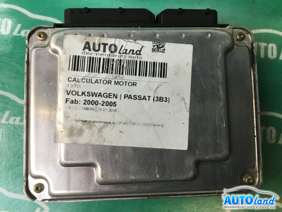Calculator ECU Motor VOLKSWAGEN PASSAT (3B3) 2000-2005 Cod 038906019GL