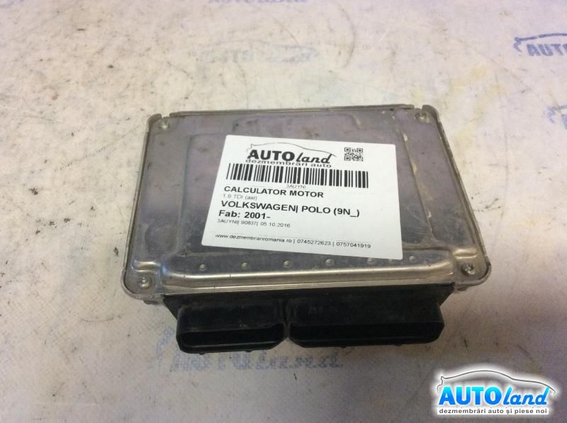 Calculator ECU Motor VOLKSWAGEN POLO (9N_) 2001-2025 Cod 038906019NC
