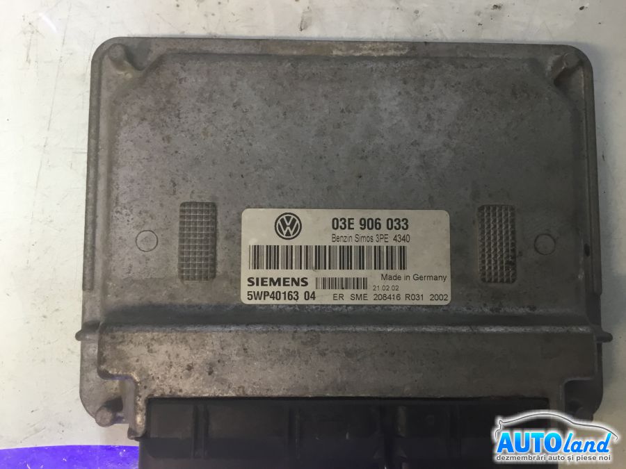 Calculator ECU Motor VOLKSWAGEN POLO (9N_) 2001-2025 Cod 03E906033