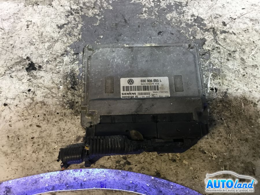 Calculator ECU Motor VOLKSWAGEN POLO (9N_) 2001-2026 Cod 03E906033L