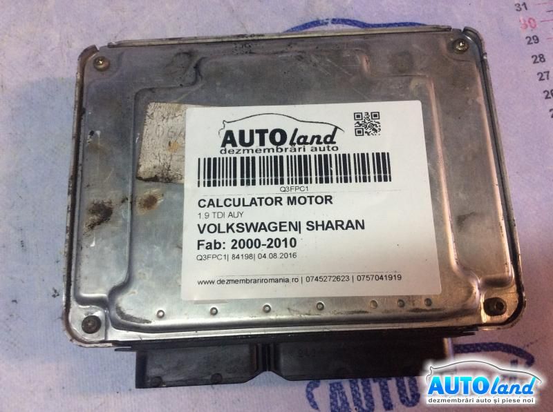 Calculator ECU Motor VOLKSWAGEN SHARAN 2000-2010 Cod 038906019BF