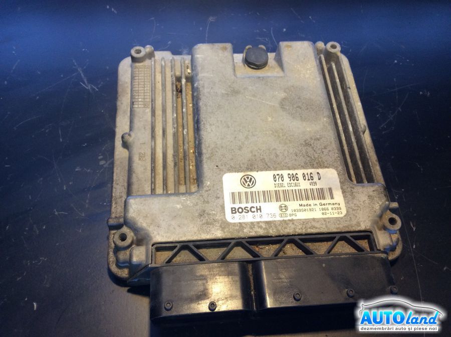 Calculator ECU Motor VOLKSWAGEN TOUAREG (7LA,7L6,7L7) 2002-2025 Cod 070906016D