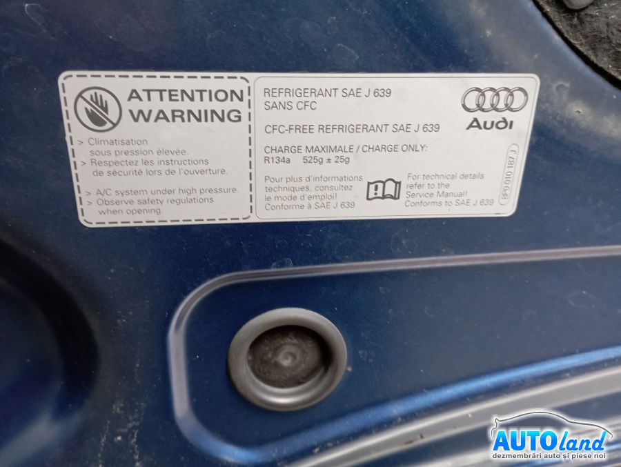 Capota AUDI A3 (8P1) 2003-2026