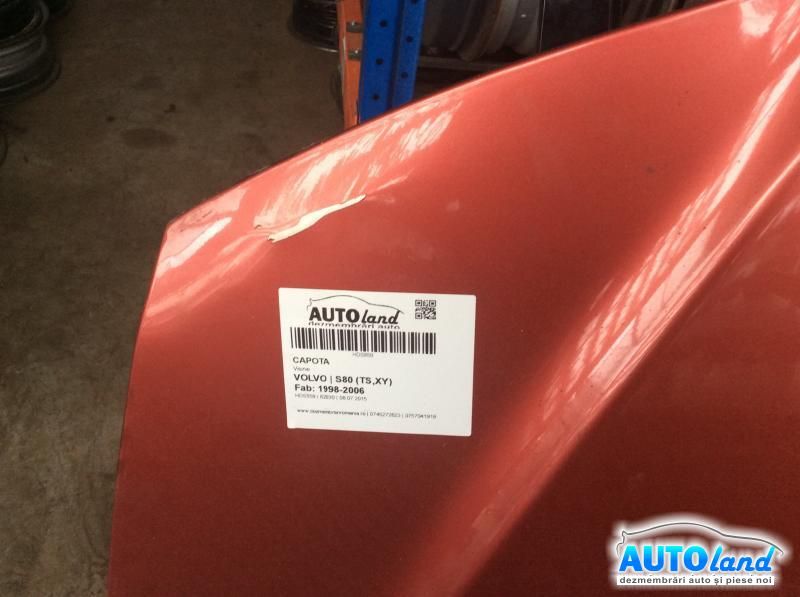 Capota VOLVO S80 (TS,XY) 1998-2006
