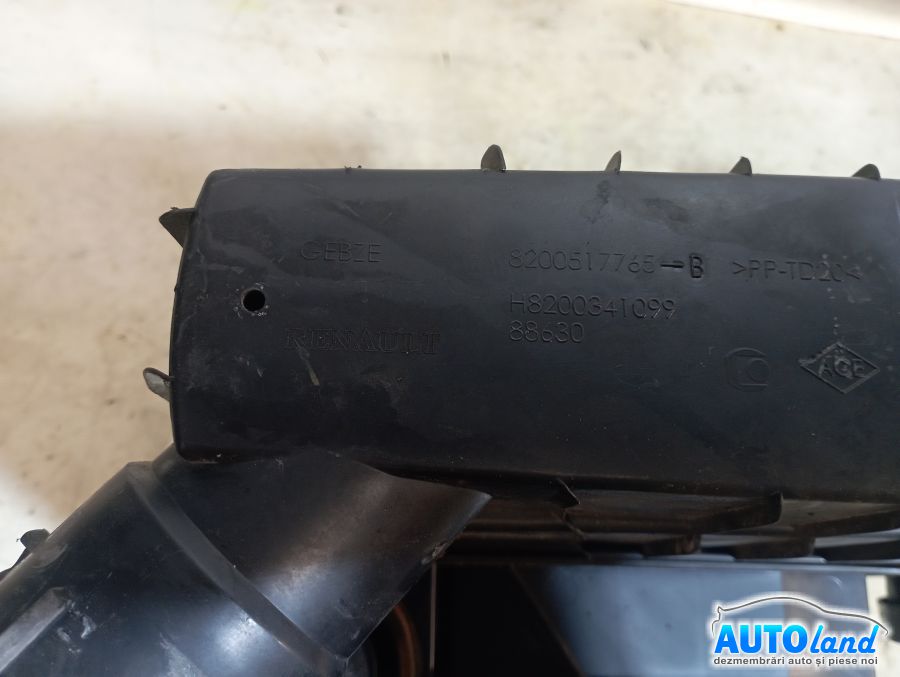 Carcasa Filtru Aer DACIA LOGAN II 2012-2025 Cod 8200517765