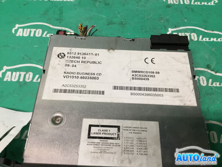 CD Player auto BMW 1 (E81,E87) 2004-2026 Cod 13264010
