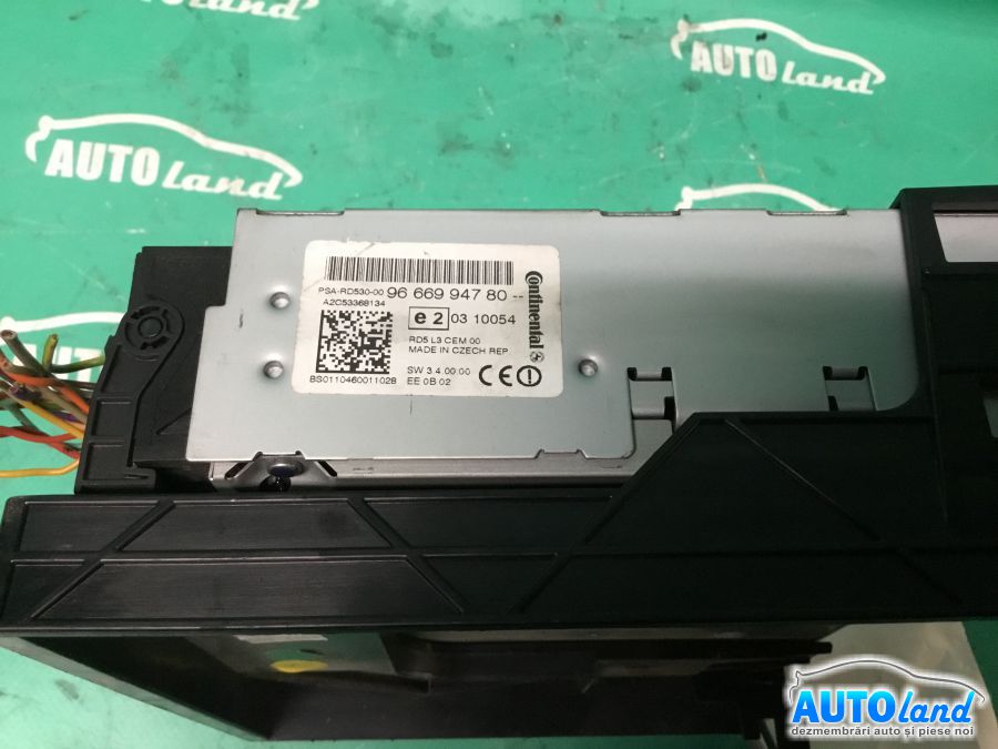 CD Player auto CITROEN C4 (B7) 2009-2025 Cod 9666994780