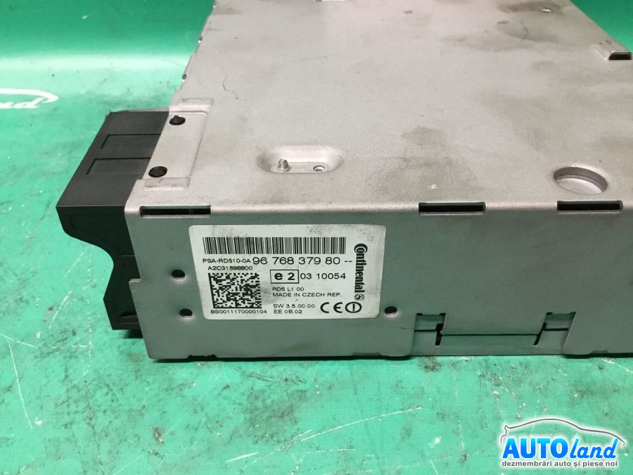 CD Player auto CITROEN C4 (B7) 2009-2025 Cod 9676837980