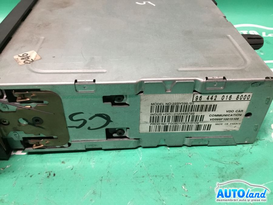 CD Player auto CITROEN C5 (RC_) 2004-2008 Cod 964420168000