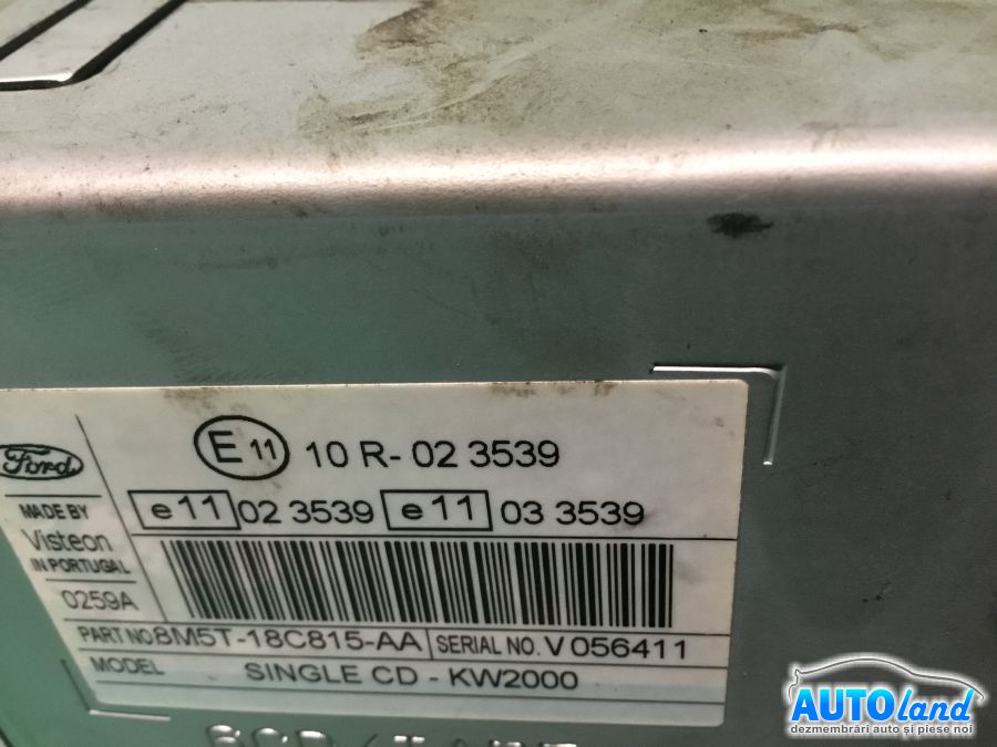 CD Player auto FORD FOCUS II (DA_) 2008-2025 Cod V056411