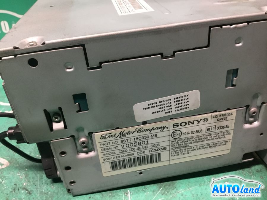 CD Player auto FORD GALAXY (WGR) 2006-2025 Cod ZEE139171