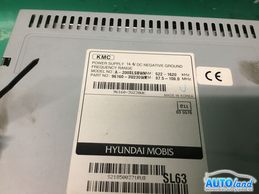 CD Player auto KIA SPORTAGE (SL) 2010-2025