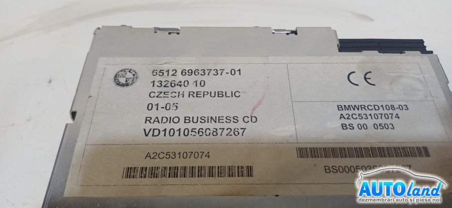 Cd Player Auto MINI HATCH (R56) 2006-2014 Cod 6963737