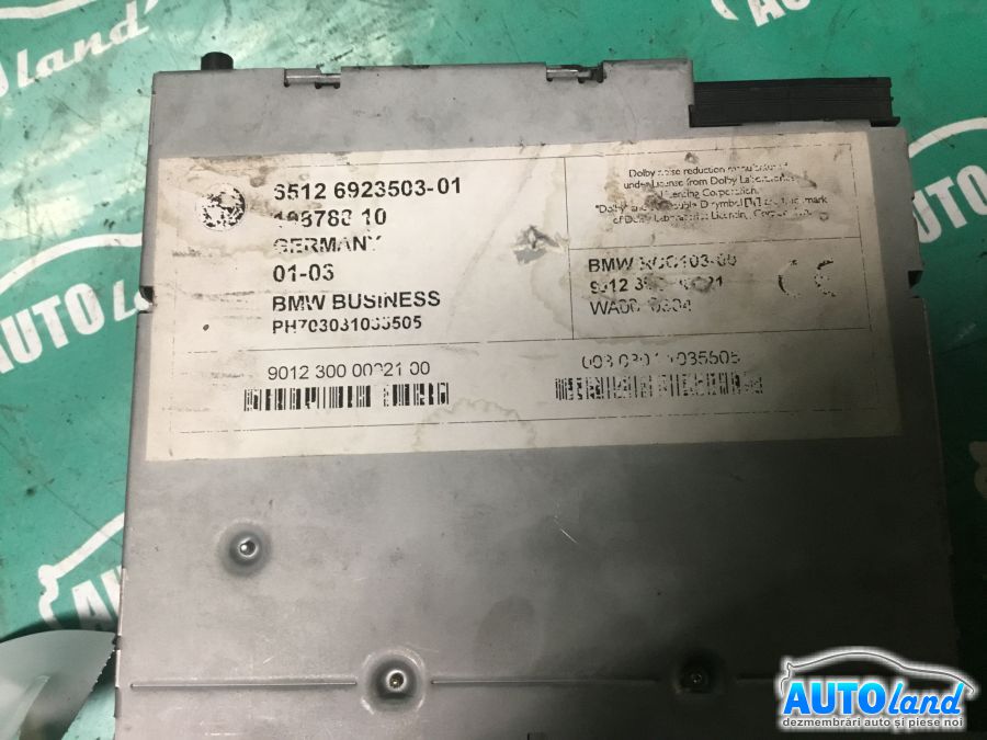 CD Player auto MINI MINI (R50,R53) 2001-2025 Cod 692350301