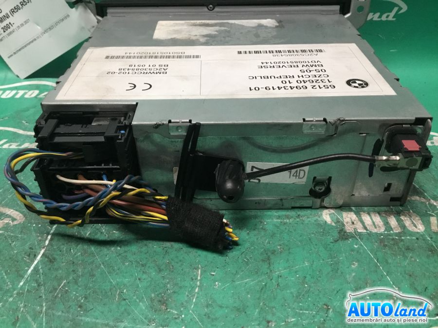 CD Player auto MINI MINI (R50,R53) 2001-2025 Cod A2C53085438
