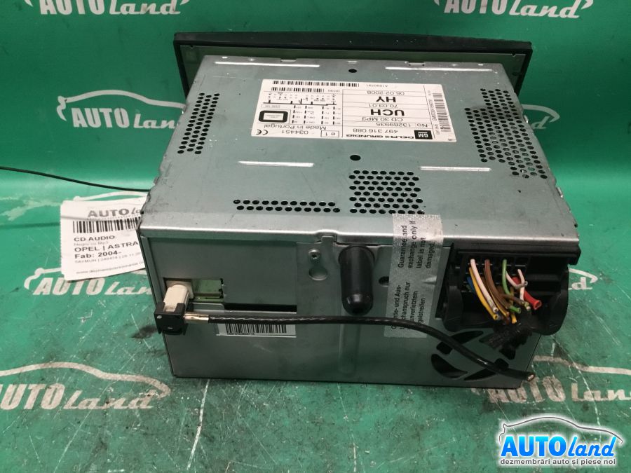 CD Player auto OPEL ASTRA H 2004-2025 Cod 13289935