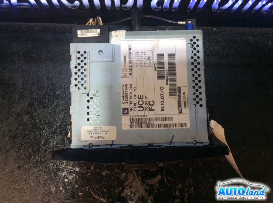 CD Player auto OPEL ASTRA H 2004-2025 Cod 383555646