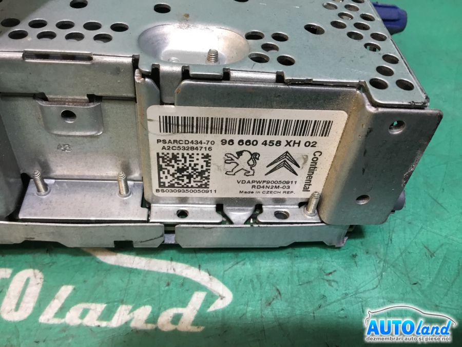 CD Player auto PEUGEOT 308 (4A_,4C_) 2007-2025 Cod 96660458XH