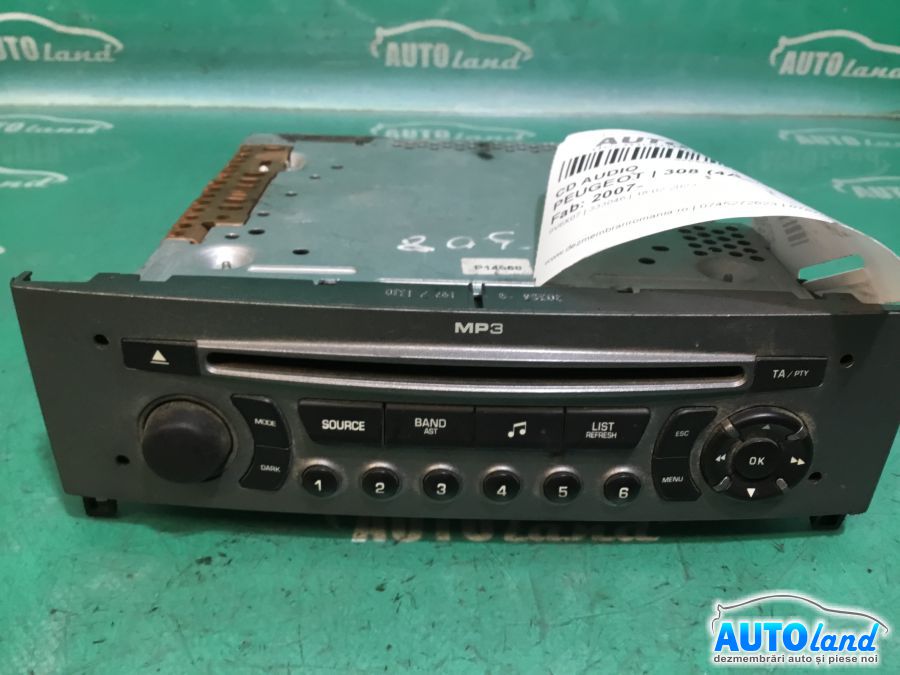 CD Player auto PEUGEOT 308 (4A_,4C_) 2007-2025 Cod 96660458XH