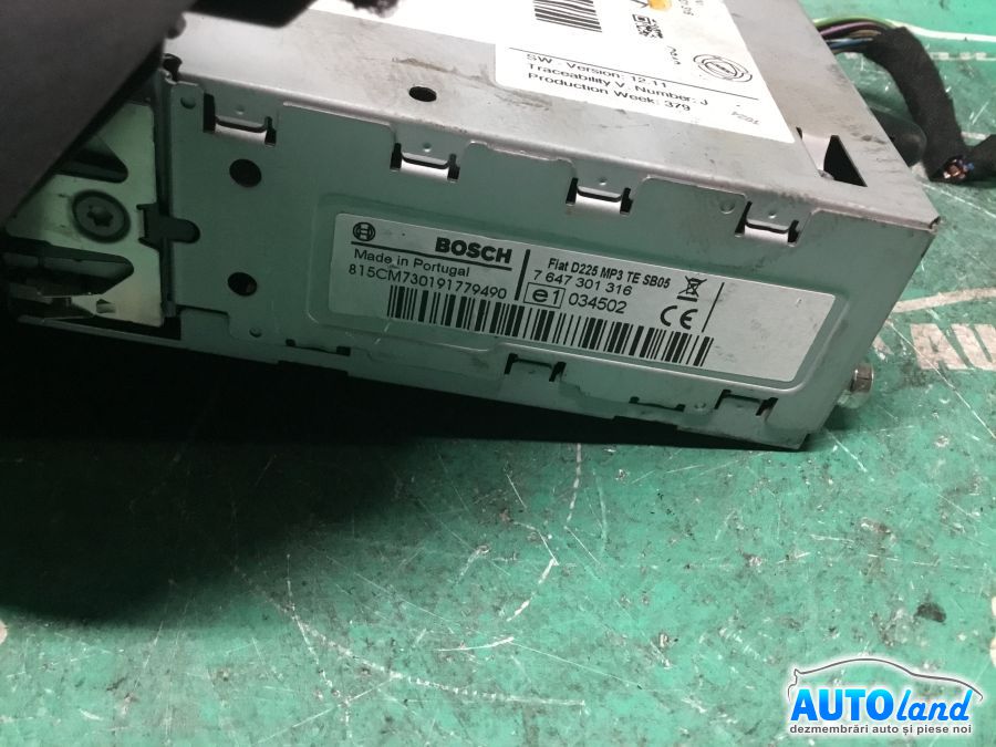 CD Player auto PEUGEOT BIPPER (AA_) 2008-2025