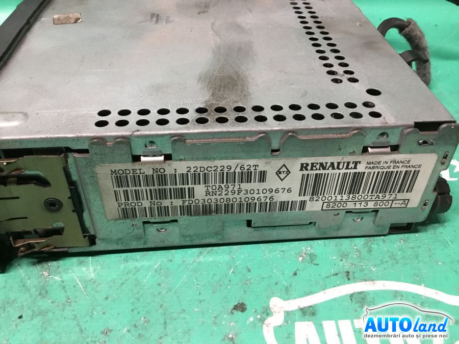 CD Player auto RENAULT KANGOO (KC0/1_) 1997-2025 Cod 8200113800