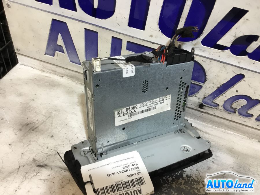 CD Player auto SEAT IBIZA V (6J5) 2008-2025 Cod 49126J1414409