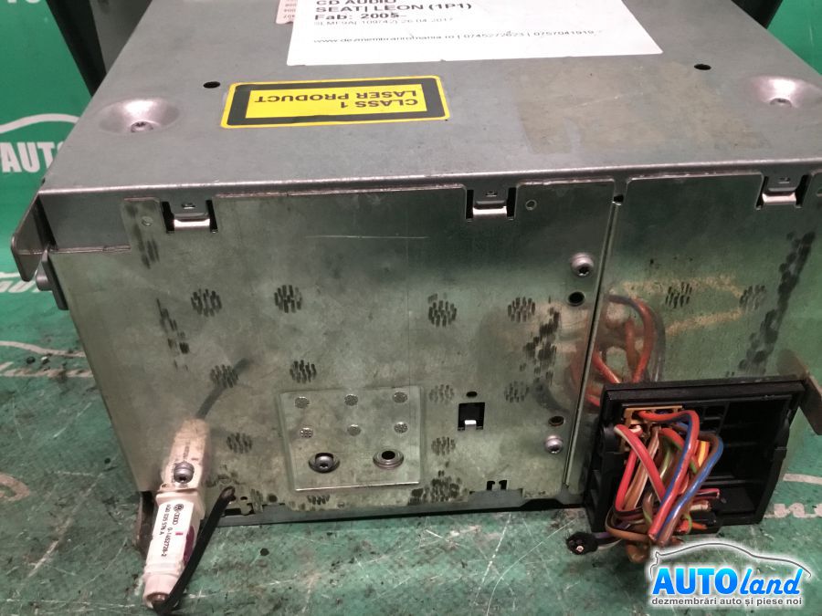 CD Player auto SEAT LEON (1P1) 2005-2013 Cod 1P2035186A